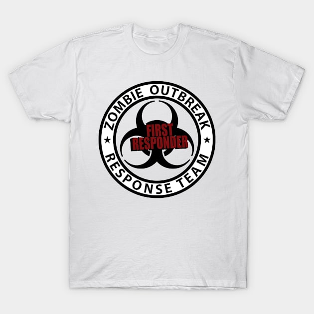 First Responder T-Shirt by WillDesigns